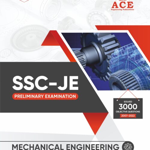 SSC - JE Prelims Mechanical Engineering Previous years Subjectwise & Chapterwise Questions with Solutions  (2007 - 2022)