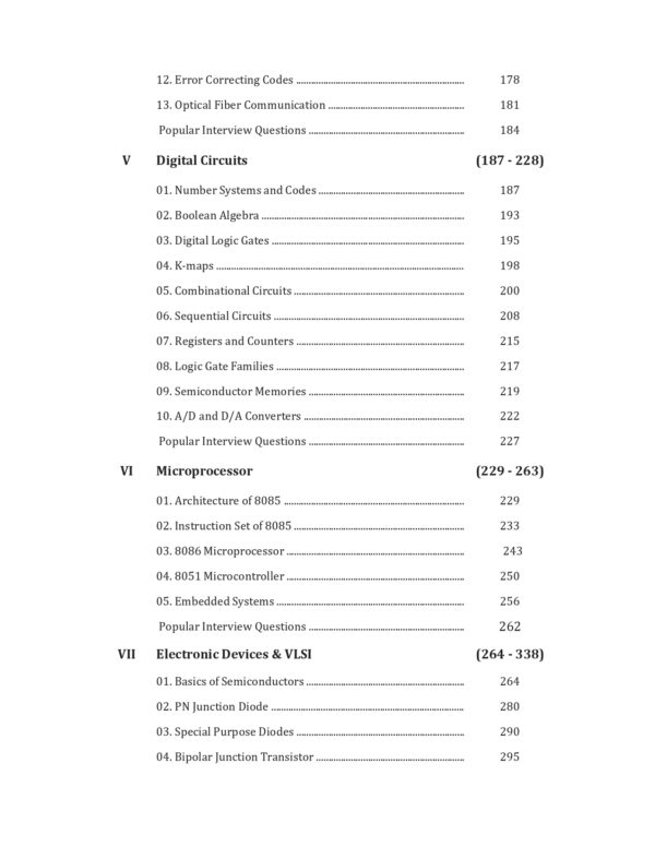 Handbook on Electronics & Communication Engineering | Includes Formulae ...